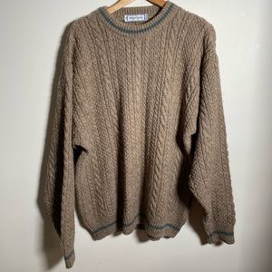 Authentic Vintage Yves Saint Laurent YSL Wool Sweater Large Mens Crewneck